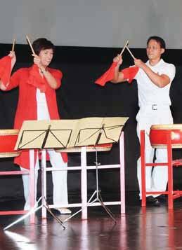 Jimmy Yap PAP members showed that their abilities go beyond the political at the party awards ceremony in November, during a 20-minute show of music and dance before the presentation.