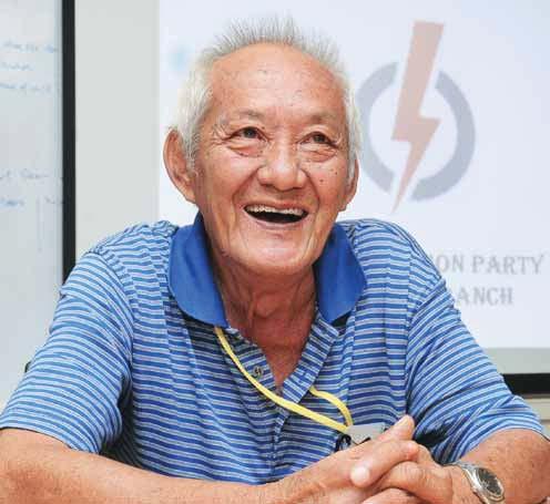 BEHIND THE SCENES Bright sparks at Boon Lay Petir highlights six older activists, who each make highly individual contributions to their branch, and whose combined efforts keep it strong The Climber