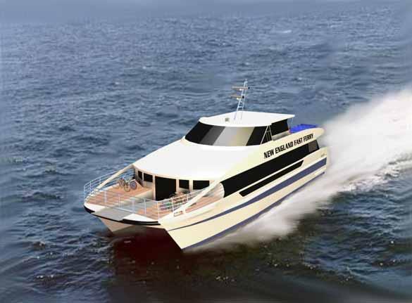 Vineyard 95 Environmentally sensitive design Narrow hull