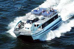 MV OCEAN STATE Newport Providence Rhode Island Regional Transportation Authority (RIPTA) 2003-50,000 passengers Subsidized by