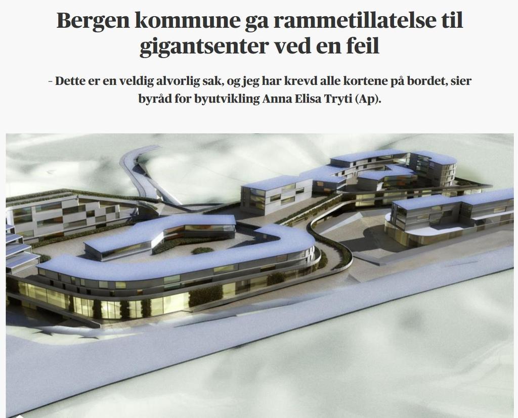 SAMTYKKEHANDSAMING Både reguleringsplan og byggeløyve/rammeløyve