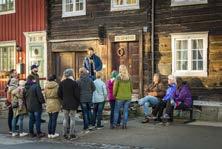 Røroskirka med lokal guide i verdensarven.