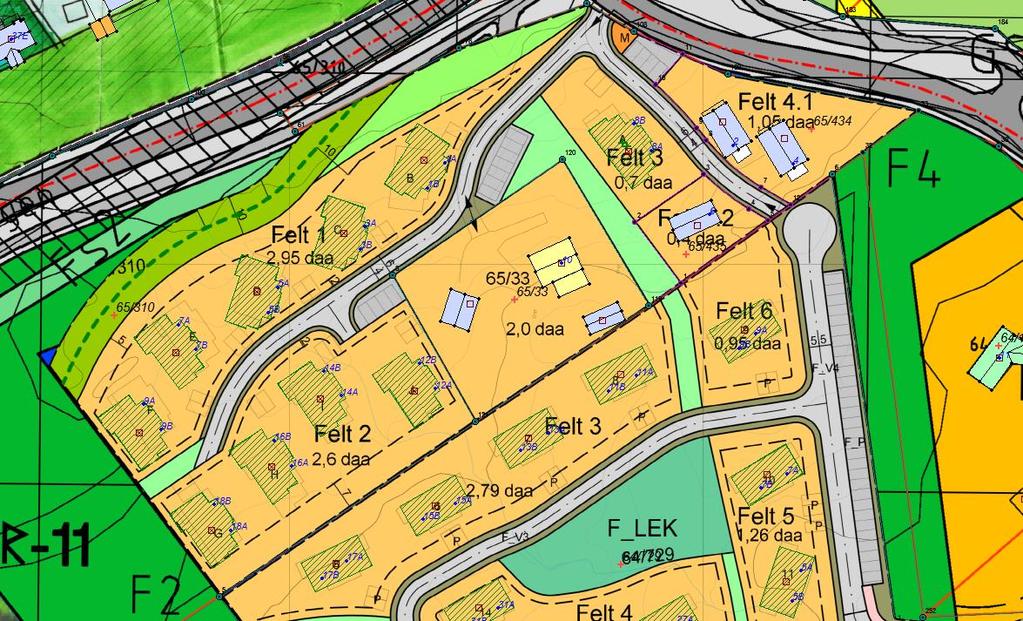 Sak 7/19: Veg fra Stølsvegen til hyttefelt, Sveingårdstølen II.