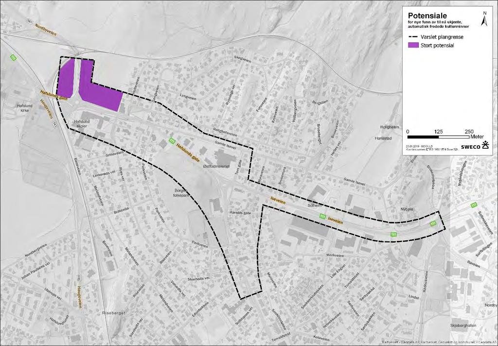 Samlet vurdering Noe negativ konsekvens Noe negativ konsekvens Noe negativ konsekvens Rangering 2 3 1 Forklaring til rangering Fysisk inngrep i Borgen folkepark (KM4).