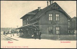 Jernbanestation, Moss.