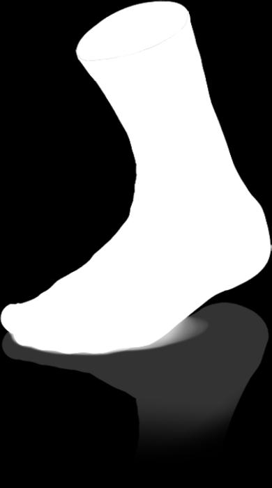En ekstra såleforsterkning gir høyere slitestyrke, og Lycra-detaljene på midten av foten og ovenfor hælen holder strømpen på plass og gir økt komfort. Vaskes på 40 grader, men unngå tørketrommel.