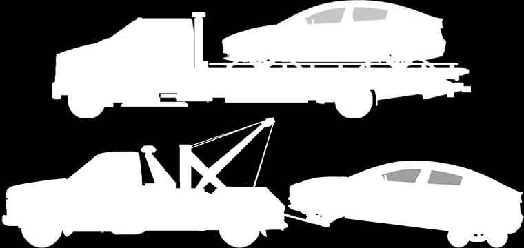 Ved transport på en bil med lasteplan eller på en hjulløfter og hjultralle kan Model 3 være vendt begge veier. Ikke transporter Model 3 med andre metoder med mindre de er spesifiserte av Tesla.