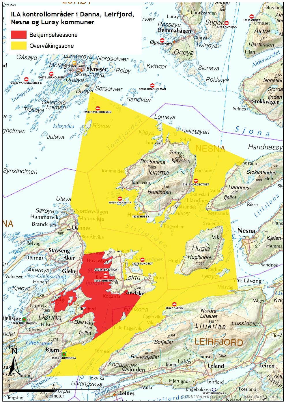 Vedlegg 2 prøvetaking: Plan for prøvetaking i forbindelse med kontrollområder for ILA Fiskehelsetjenesten har ansvaret for