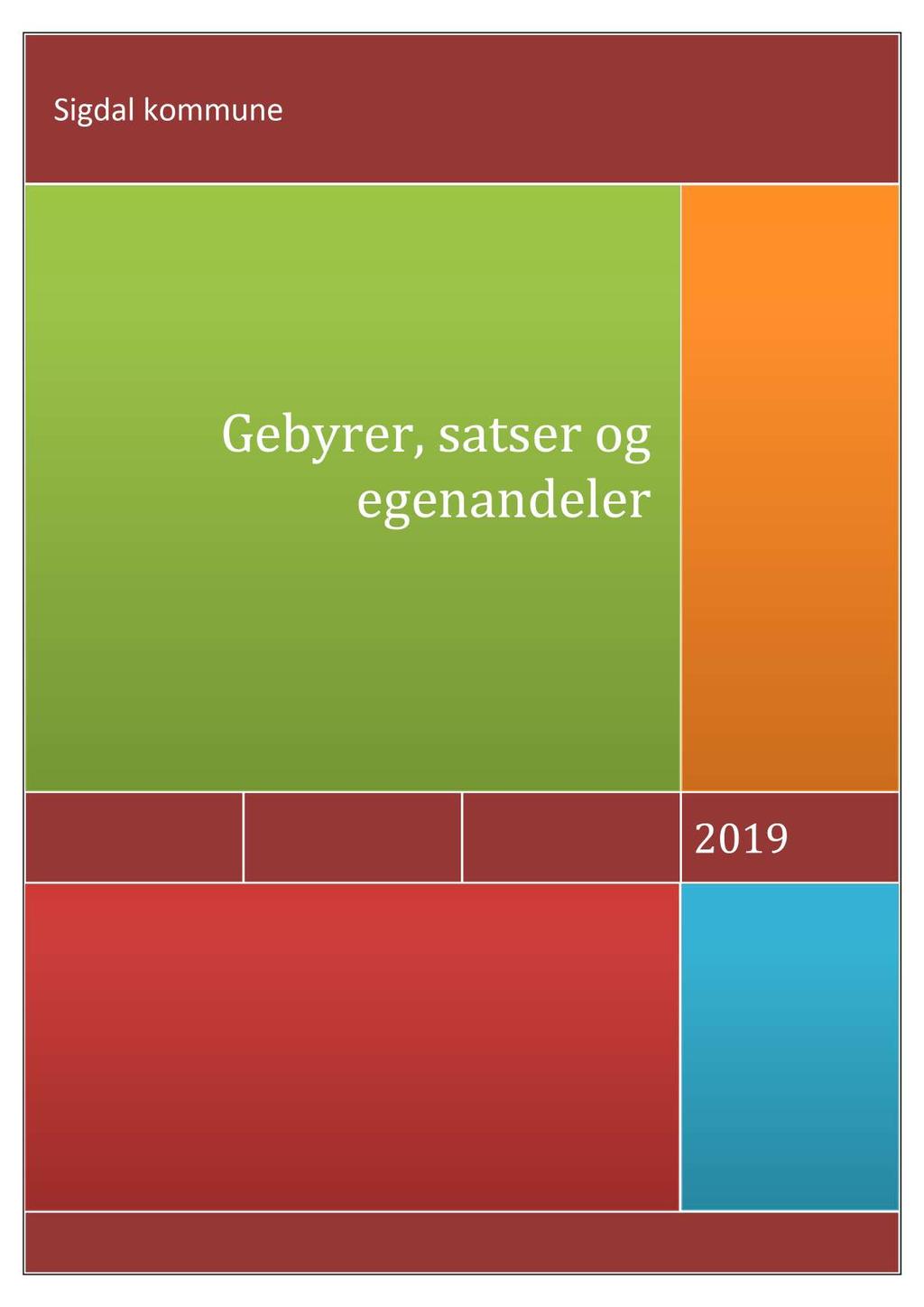 Sigdal kommune Gebyrer,