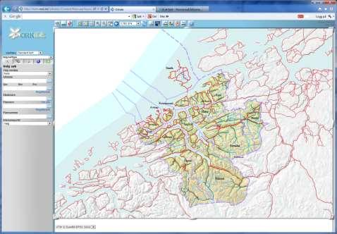 Egenskaper ved ISY WinMap WebInnsyn Dynamisk Tegnforklaring Søk og oppslag i sentral matrikkel Nabolister Utskrift i A4 - A0 Webbasert