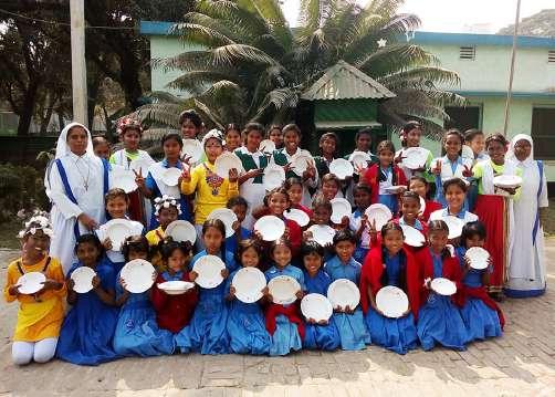 FRA BARNEHJEMMENE Bottomley Homes Rapport fra Sister Mary Bijoya Bottomley Homes er det katolske barnehjemmet med grunnskole i sentrum av Dhaka som NBF