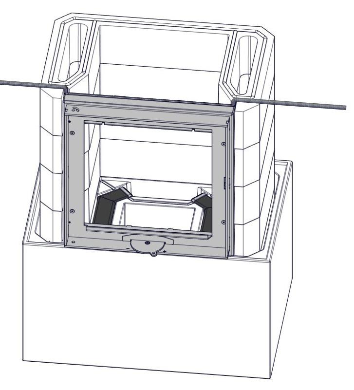 Disse skal vris på plass bak neste skift med powerstone og så strammes (FIG 16). Loosen the upper clamps (c).