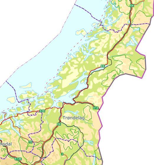Ett Trøndelag fra 1.1.2018 460.000 innbyggere, derav 290.