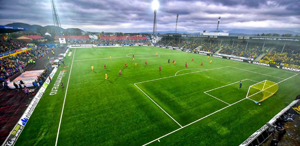 no Stadionadresse Aspmyra Stadion, Fridtjof Nansensvei 3, Bodø Stadionansvarlig Ørjan Heldal, 99 15 95 58, orjan.heldal@glimt.