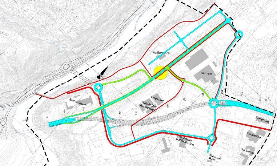 Vurderinger rundt silingsrapportens anbefalinger: Silingsrappporten utarbeidet av konsulent anbefalte å ikke gå videre med prinsipp 1 på bakgrunn av at trafikkmodellen viser kødanning på E6 og