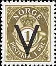 24 Nordmenn flest ville ikke bruke frimerker som kunne forbindes med okkupasjonsmakten, men dersom andre frimerker ikke lot seg skaffe, ble de satt opp-ned på brevene som protest.