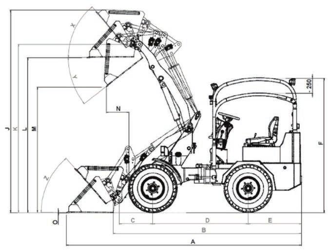 TEKNISK DATA KOMPAKTLASTERE 2220 / 2226 2238 2320 / 2326 2848 3348 A Total lengde 3790 mm 3870 mm 3790 mm 4105 mm 4660 mm B Lengde uten skuffe 3020 mm 3110 mm 3020 mm 3352 mm 3900 mm C Senter