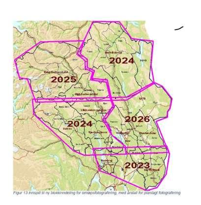 Forslag til ny omløpsplan for Hedmark / Oppland FDV-årsmøter 2019 Antall møter kan variere fra år til år.