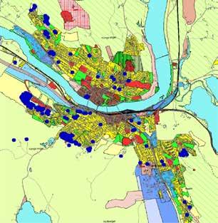 Omtrent 90 prosent av all boligbygging i perioden 2009-2017 har kommet i byen.