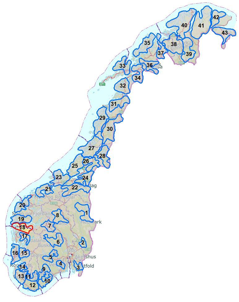 nasjonal ramme for landbasert vindkraft i Norge. Det fremgår av skjemaet hvem som har utført de ulike tematiske analysene.