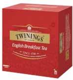 nr. 16967 TWININGS Te (100) Fire røde frukter Earl Grey Grønn te med sitron English