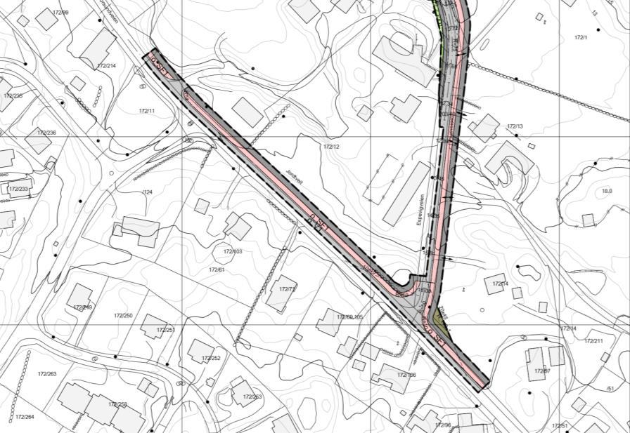 Jortveitlia boligområde Jortveitlia boligområde har vært på høring. Det varslede planområdet er vist i første bilder under.