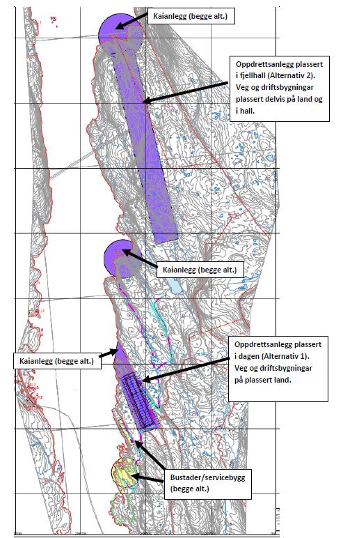 LANDBASERT OPPDRETT PÅ LOSNA Det er planer om utbygging av landbasert oppdrett på øyen Losna i Solund kommune (figur 1).