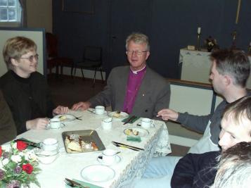 Buskerud. Som foredragsholder er biskop Sigurd unik. Mat og fest hører sammen Nattverdgudstj. i Frogner kirke.