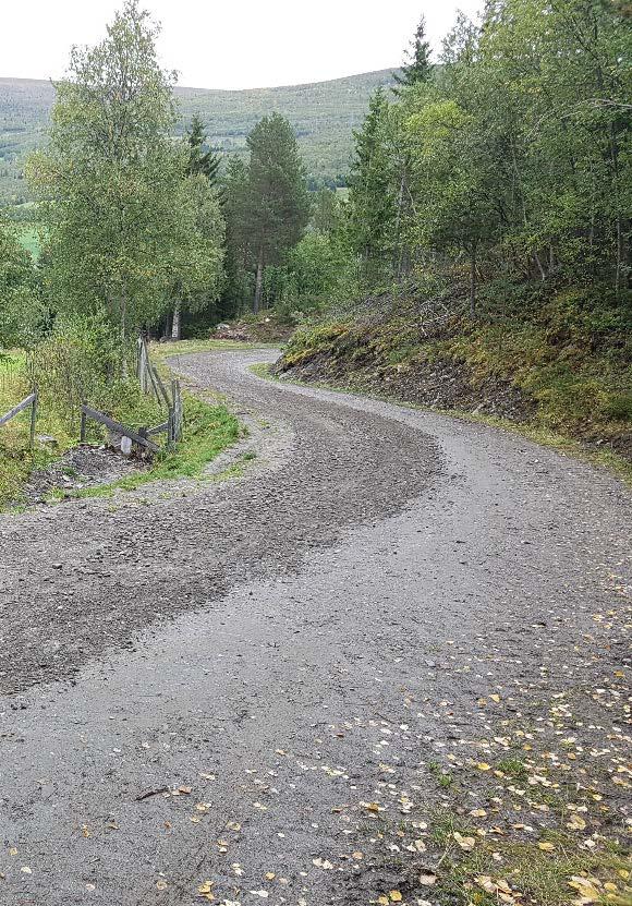 Området er ikkje bebygd, men har betydelege spor etter tidlegare uttaksrift, med brothøgder på opptil 30 meter, uttatt skifer i forskjellige kvalitetar og lager av skrotmasse.