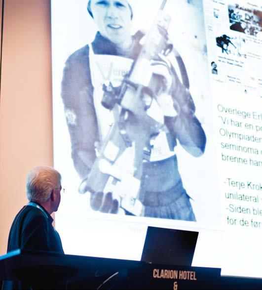 ONKOLOGISK FORUM Tekst: Paal Brunsvig og Odd Terje Brustugun Onkologisk Forum er det største og viktigste årlige møtet i Norge for alle som arbeider med kreft. Møtet ble i år arrangert for 30.