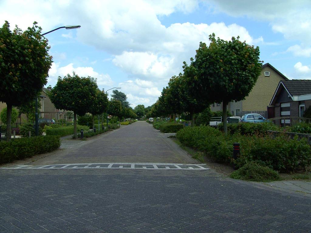 De woningen zijn gebouwd in een jaren 30-architectuur. De woningen zijn individueel duidelijk herkenbaar. Kenmerkend is het gebruik van donkere bakstenen en verschillende kapvormen.