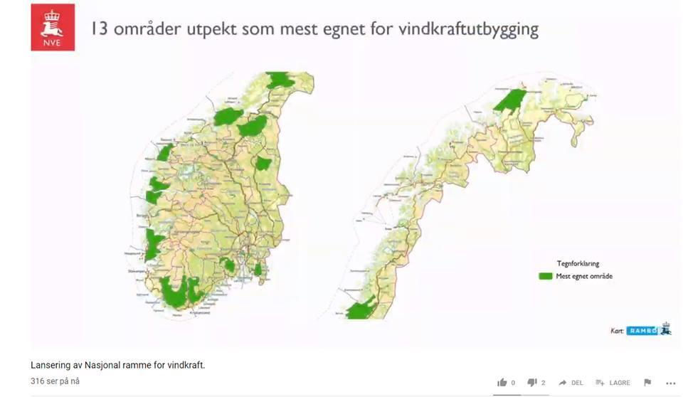 En utbyggingsplan etter at 72 vindkraftverk allerede har fått konsesjon!