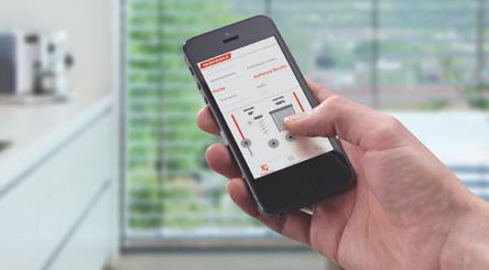 WMS WAREMA Mobile System Komfortabel styring via radio Bekvem betjening av vindusmarkiser og belysning ved hjelp av fjernkontroll eller smarttelefon.
