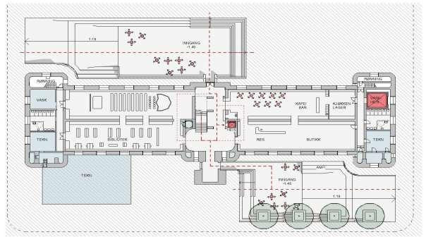 7 Fremtidig fornyelse av Historisk Museum KHM har en perfekt beliggenhet, men mangler de nødvendige fasiliteter som trengs for å bli en levende del av bybildet.