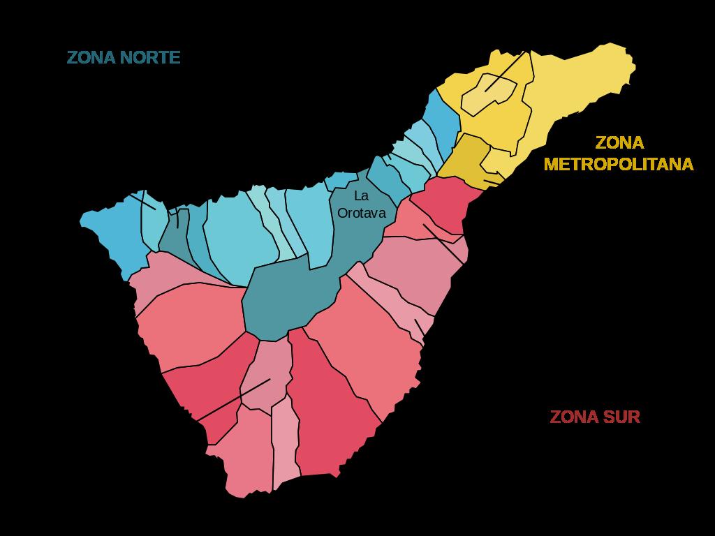 Side 7: Kommunen Adeje med Costa Adeje, og Kommunen Santiago del Teide med Los Gigantes Side 8: Historie og Klimaet på Tenerife Kommunekart Tenerife Det mest riktige kartet for Kanariøyene ﬁnner du