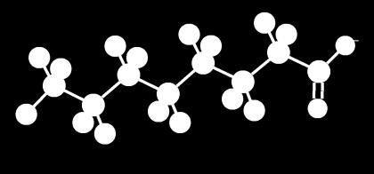 acid Andre funksjonelle grupper, kjedelengder, forgreininger,