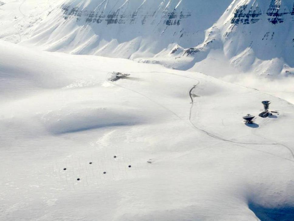 Høyteknologiske miljøer på Svalbard Svalbard er allerede arena