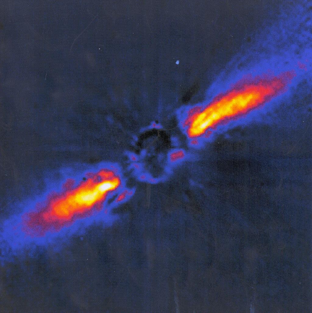 Beta Pictoris (proto)planetskive AST1010 - Planetsystemet 29 Fem måter å finne planeter på Dopplermetoden - fra variasjon av stjernens hasdghet langs synslinjen.