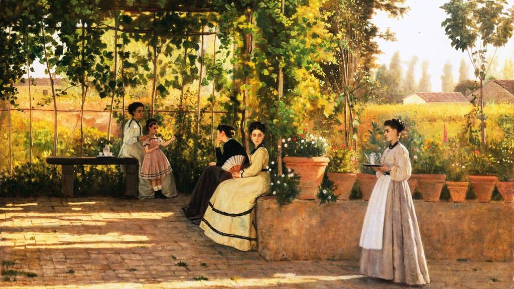 Pergolaen, Silvestro Lega 1868