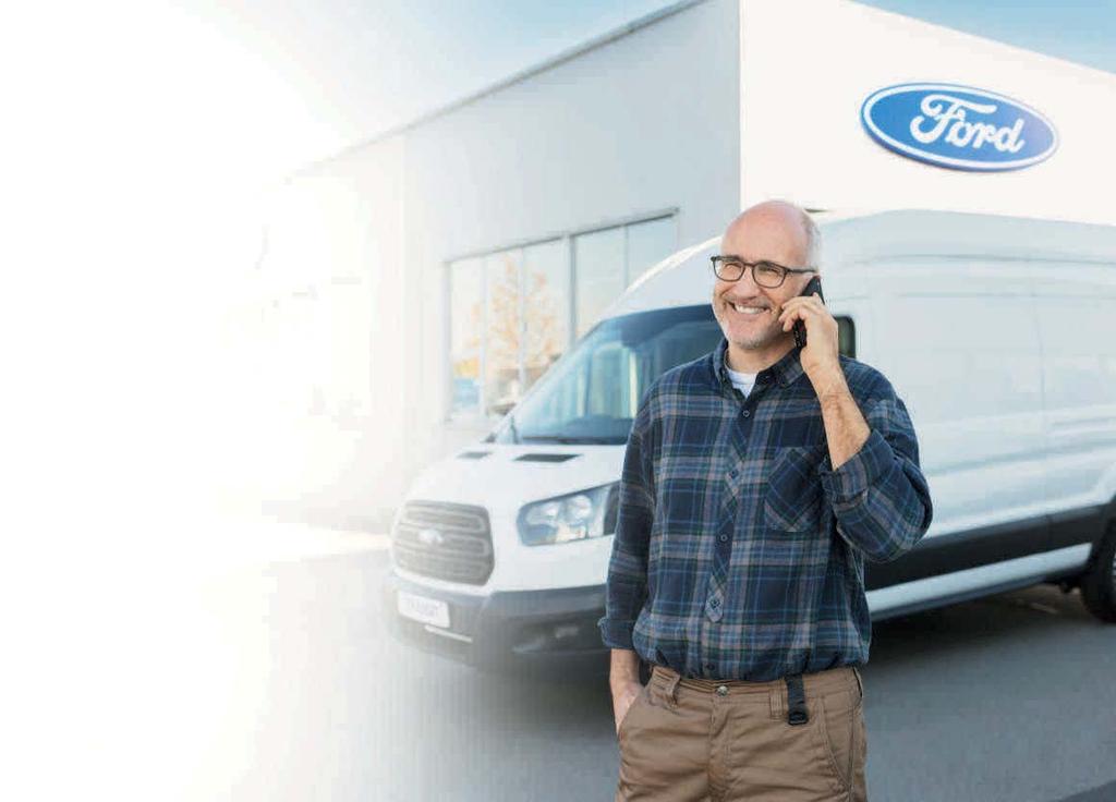 Det er vår business at bilene dine er på veien. Ford Transit24 Når bilen er nøkkelen for å holde butikken i gang, er det viktig at hjulene ruller.