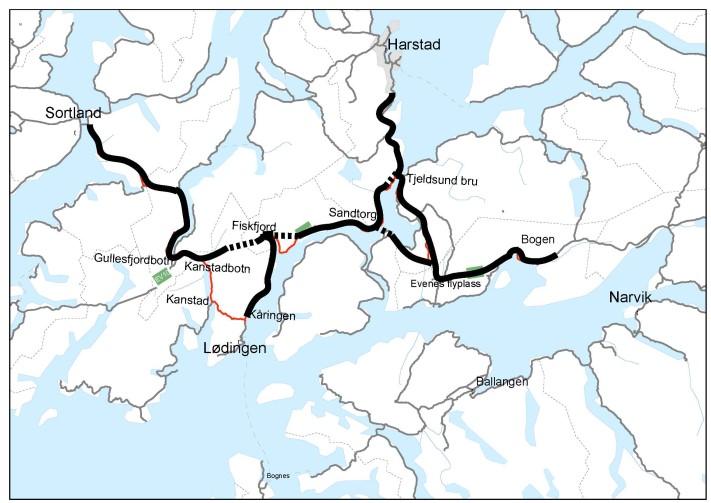 planen behandles som statlig plan Store konflikter mellom statlige myndigheter Pågående statlige planprosesser Ringeriksbanen/E16 Høgkastet-Hønefoss E39