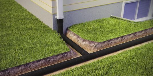 BIG 'O' the trusted brand for home drainage Window wells Big 'O' solid tubing quickly diverts water from basement window wells preventing damage to the home s foundation.