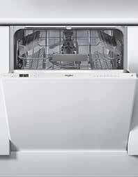 KJØKKEN Oppvaskmaskin WHIRLPOOL Varm vanndamp fra oppvaskmaskinen kan skade benkeplaten og dørfronter. Hold derfor døren igjen eller åpne helt for å slippe dampen raskt ut.
