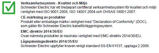 Kvalitet og standarder Våre retningslinjer