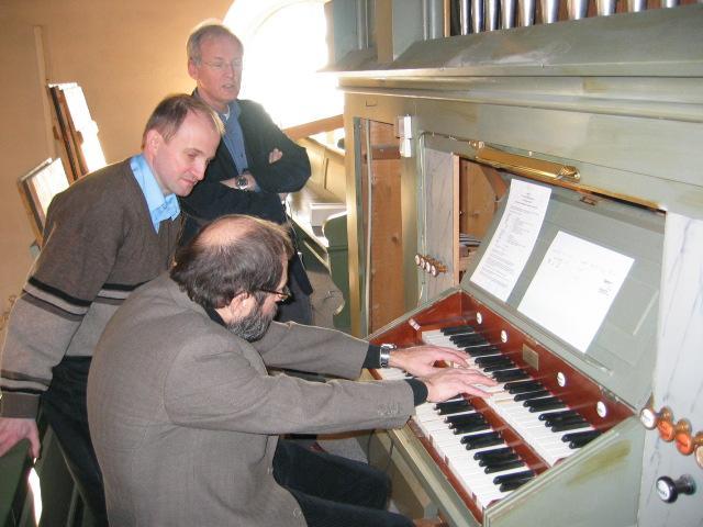 Orgelet i Tranby kirke