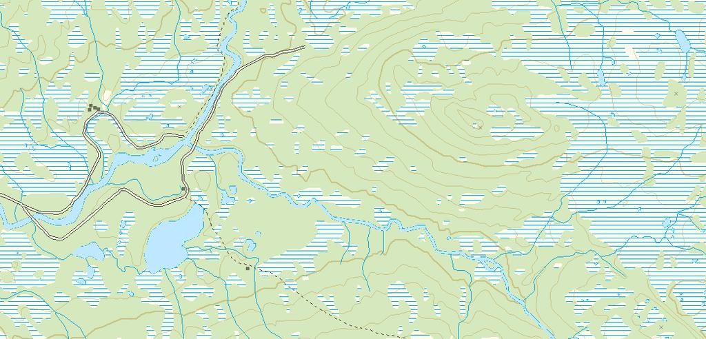 Storandortjønna Nyseterevja Nyseteren Andorøran 293 Kråkselmyrfossan Kråkselmyra 1 486 Storåskammen 456 28 Stroket 27