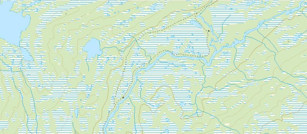 SF's eiendommer 2005 ± Strokkmyra Verneforslag Tidligere registreringer Målestokk 1:30 000 Kartgrunnlag N50 Litl- Ekvidistanse