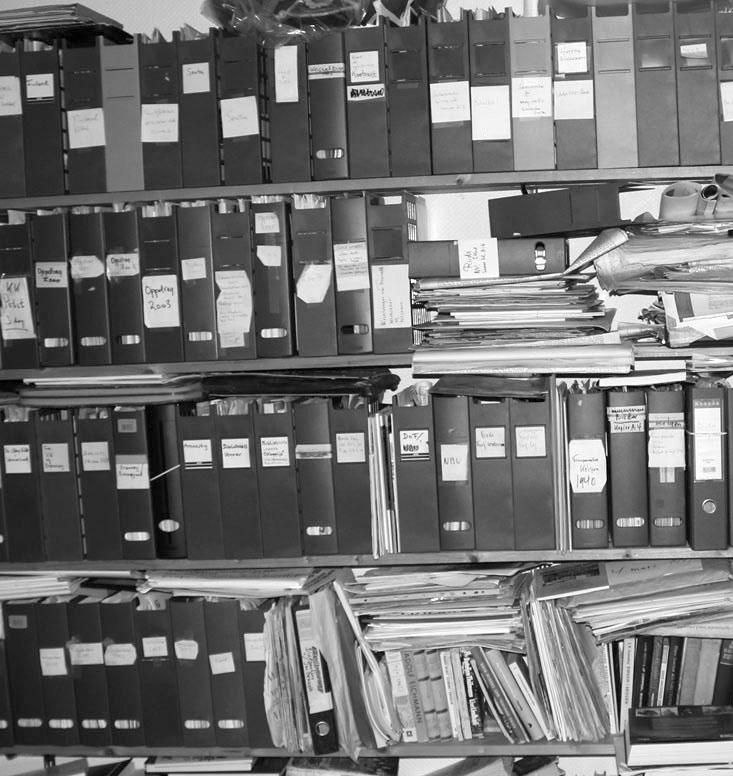 Arkiv Bevaringsverdig innsats Et historisk forskningsprosjekt kan komme til å utvikle dokumentasjon det er verdt å ta vare på.