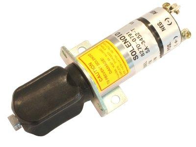 Stoppmagneter 8270-0791 12 Volt Trekk: 19A / Hold: 1A Ford, Lister, Perkins, Yanmar Lister: 201-39410, 366-06845, 601-41430,