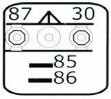 Rele` 24V/ 120 Amp.